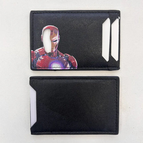 Superhero-Style Slim Cardholder Wallet – Minimalist ID Holder