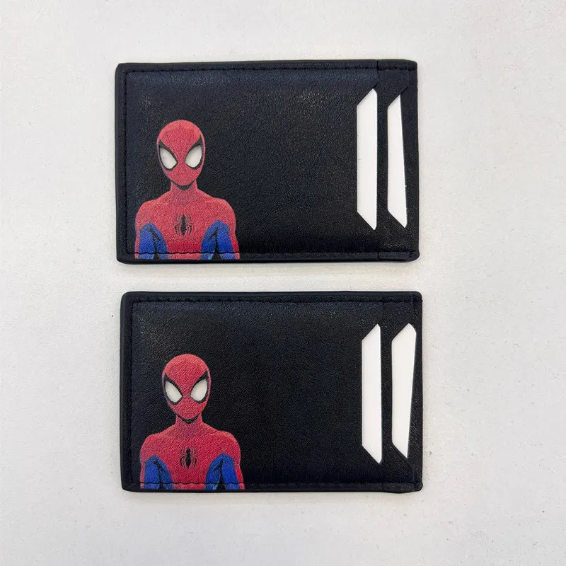 Superhero-Style Slim Cardholder Wallet – Minimalist ID Holder