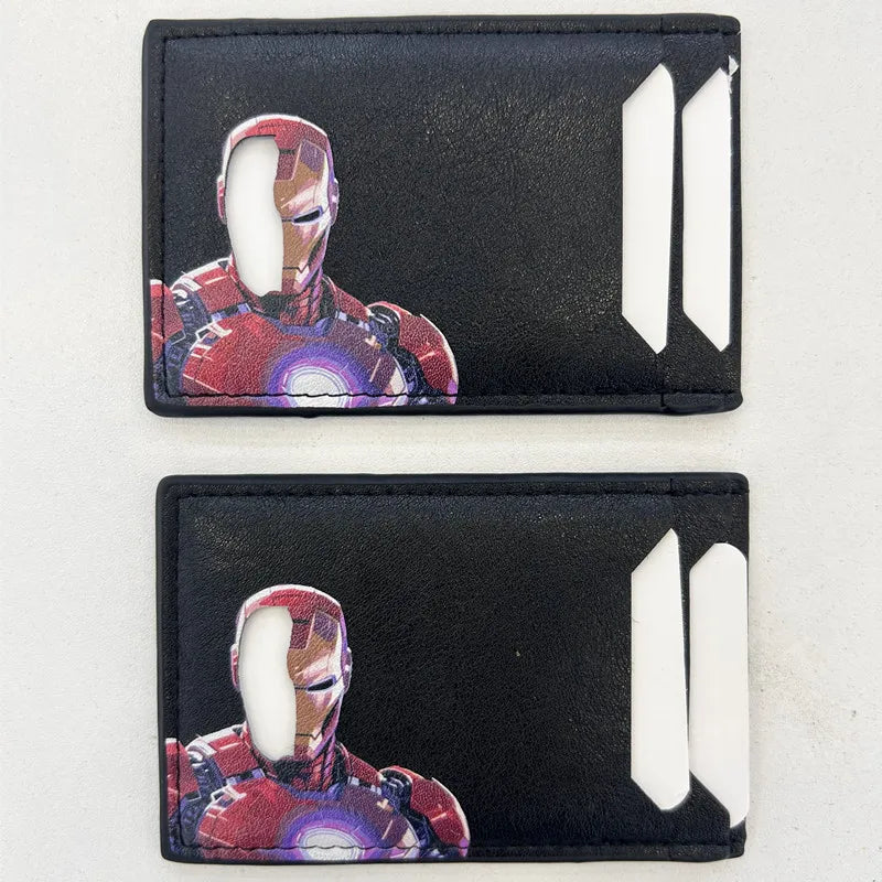 Superhero-Style Slim Cardholder Wallet – Minimalist ID Holder